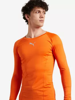 Рашгард мужской PUMA Liga Baselayer, Оранжевый, размер 50-52