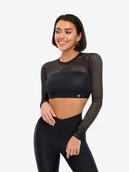 Рашгард женский Bona Fide Mini Fresh, Черный