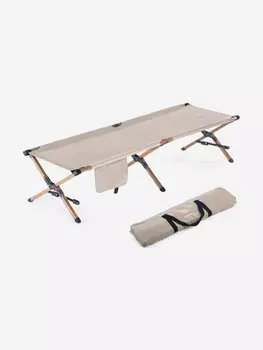 Раскладушка Naturehike XJC03 196х64х43 см, до 150 кг, хаки, Зеленый