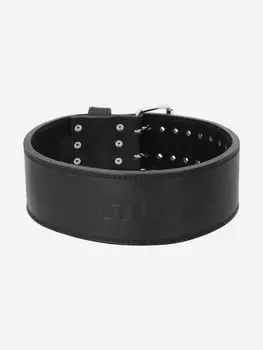 Ремень для пауэрлифтинга с пряжкой KETTLER, (2 иглы), Черный