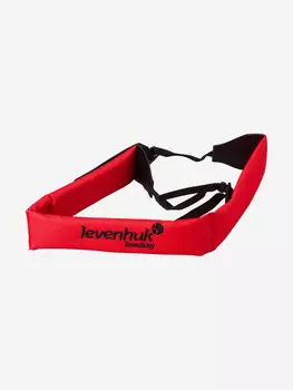 Ремень плавающий Levenhuk FS10 для биноклей и фототехники, Красный