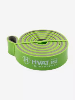 Резиновая петля Sportlim (12-36 кг) Серо-салатовая, Зеленый
