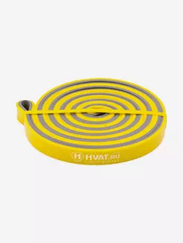 Резиновая петля Sportlim (2-15 кг) Cеро-желтая, Желтый