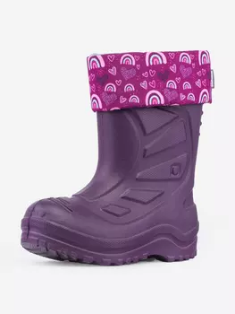 Резиновые сапоги для девочки Котофей, Фиолетовый