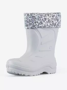 Резиновые сапоги для девочки Котофей, Серый