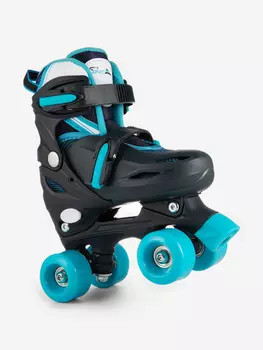 Ролики коньки квады 3 в 1 Happy Walker, Синий