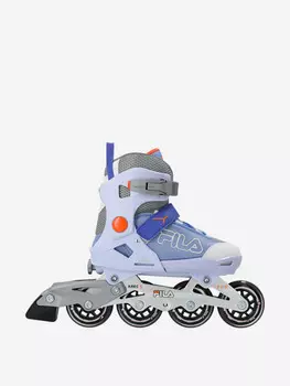 Роликовые коньки детские раздвижные Fila X 2.0, Белый