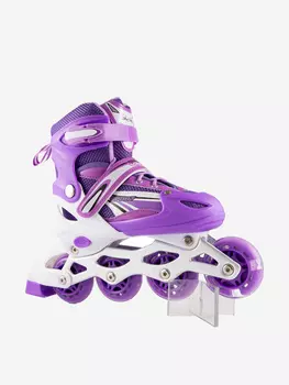 Роликовые коньки Galaxy с защитой раздвижные, Фиолетовый