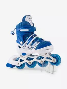 Роликовые коньки Rocket раздвижные, Голубой