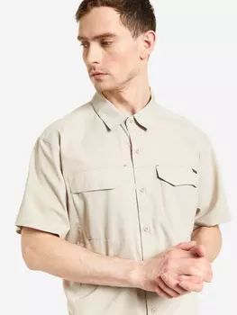 Рубашка мужская Columbia Silver Ridge Lite Short Sleeve Shirt, Бежевый