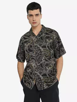 Рубашка с коротким рукавом мужская Billabong Vacay, Черный