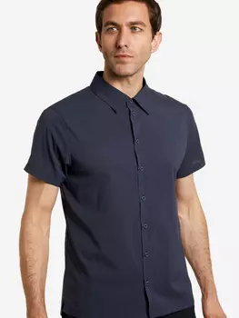 Рубашка с коротким рукавом мужская Icepeak Bayfield, Синий, размер 48