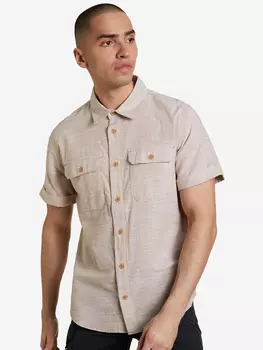 Рубашка с коротким рукавом мужская Outventure, Бежевый, размер 54