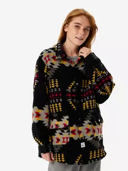 Рубашка шерстяная унисекс Kefirmaykifer, Черный