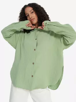 Рубашка женская Roxy Morning Time, Зеленый
