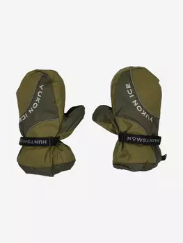 Рукавицы Huntsman Yukon зимние утепленные мембранные, Зеленый