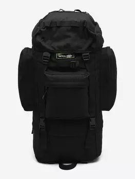 Рюкзак мужской туристический Huntsman RU 018 объемом 70 литров, ткань Оксфорд, Черный