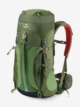 Рюкзак Naturehike Hiking 55L, туристический, зеленый, Зеленый