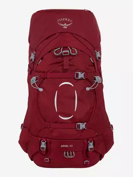 Рюкзак женский Osprey Ariel, 65 л, Красный