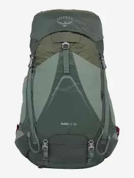 Рюкзак женский Osprey Aura AG LT, 50 л, Зеленый
