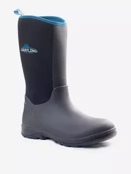 Сапоги Рыбацкие неопреновые мужские GRAYLING Poseidon (Посейдон), серый, Серый
