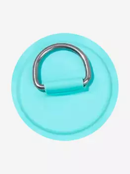 Рым из ПВХ голубой с кольцом D-Ring на сапборд, лодку, каяк, Голубой