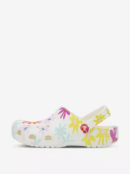 Сабо для девочек Crocs, Белый