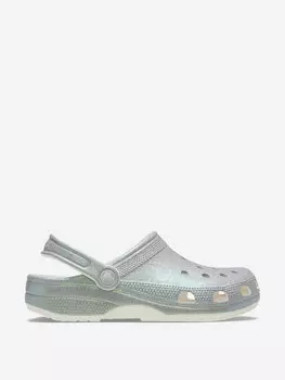Сабо женские Crocs Classic, Серебряный