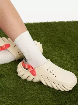 Сабо женские Crocs Echo, Бежевый