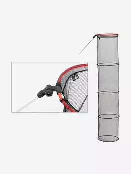 Садок Akara 4 секции KP40 2003B со штырем L180, Мультицвет