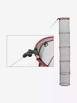 Садок Akara 5 секции KP40-2004B со штырем L200, Мультицвет