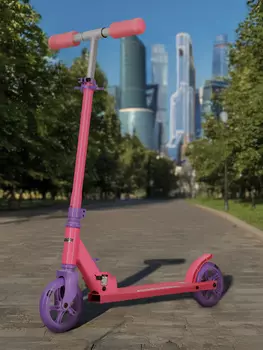 Самокат детский Reaction, 145 мм, Мультицвет