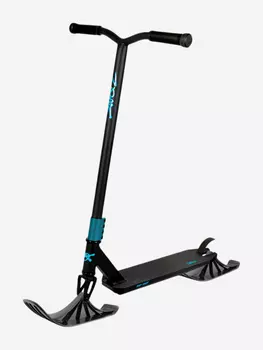 Самокат Двухколесный Трюковый с лыжами MAXISCOO "Hip Hop", Черный (2024), Черный