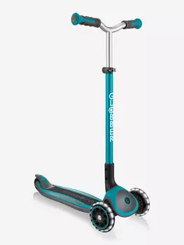 Самокат Globber MASTER LIGHTS, Голубой