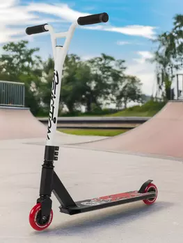 Самокат Reaction Stunt 1.0, 100 мм, Черный