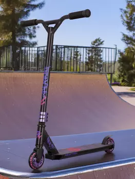 Самокат Reaction Stunt 2.0, Черный