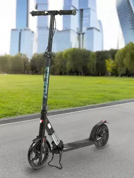 Самокат Roces, 200 мм, Черный