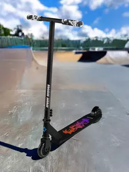 Самокат Street Surfing Trickster, 100 мм, Черный