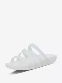 Сандалии Crocs Splash Glossy Strappy, Белый