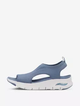 Сандалии женские Skechers Arch Fit, Серебряный