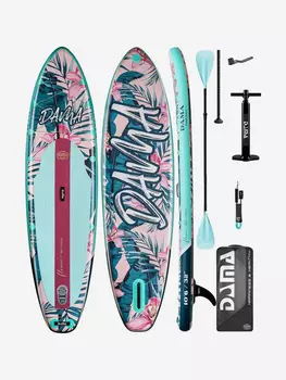 Сапборд DAMA Flower 10,6, Голубой