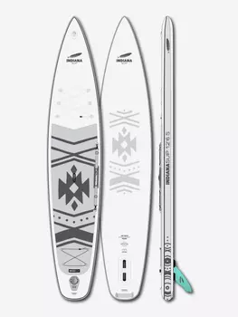 Сапборд Indiana 12.6 S Touring 2025, 381x73.7x15 см, 9.9 кг, Белый