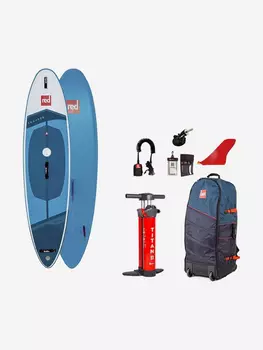 Сапборд Red Paddle 9'4"x27" Snapper Windsurf 2024, надувной, двухслойный, 285x69x10 см, Голубой