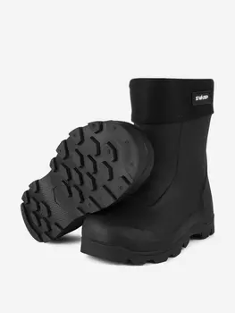 Сапоги детские утепленные SWAMP Kids Frog со съёмным чулком, Черный