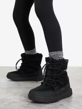 Сапоги утепленные для девочек Demix Stitcher High Jr, Черный