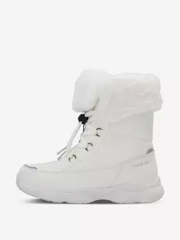 Сапоги утепленные для девочек Toread, Белый