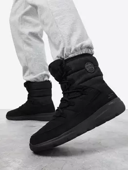 Сапоги утепленные женские Skechers Glacial Ultra, Черный