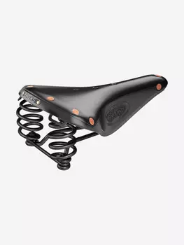 Седло кожаное brooks Flyer Special Black (B337H A07202), Черный