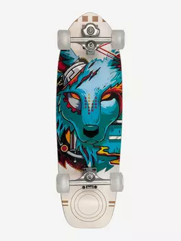 Серфскейт деревянный Street Hit SurfSkate CYBERFOX, Мультицвет