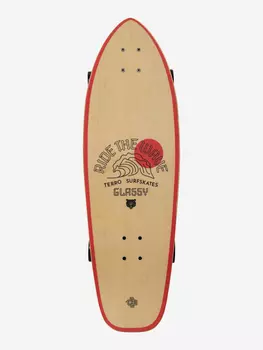 Серфскейт TERRO Glossy, Красный